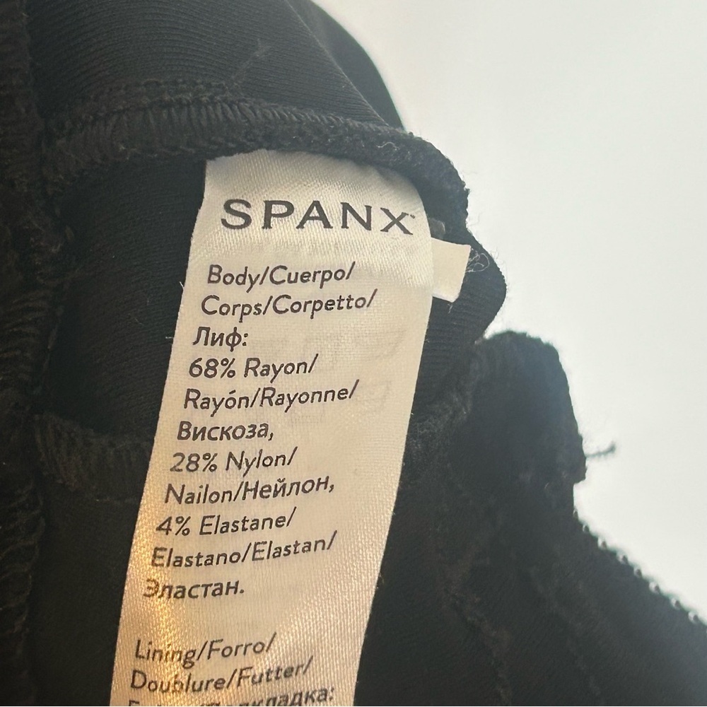 SPANX The Perfect Black Pant Ankle Backseam Skinny Black Small - Picture 10 of 12